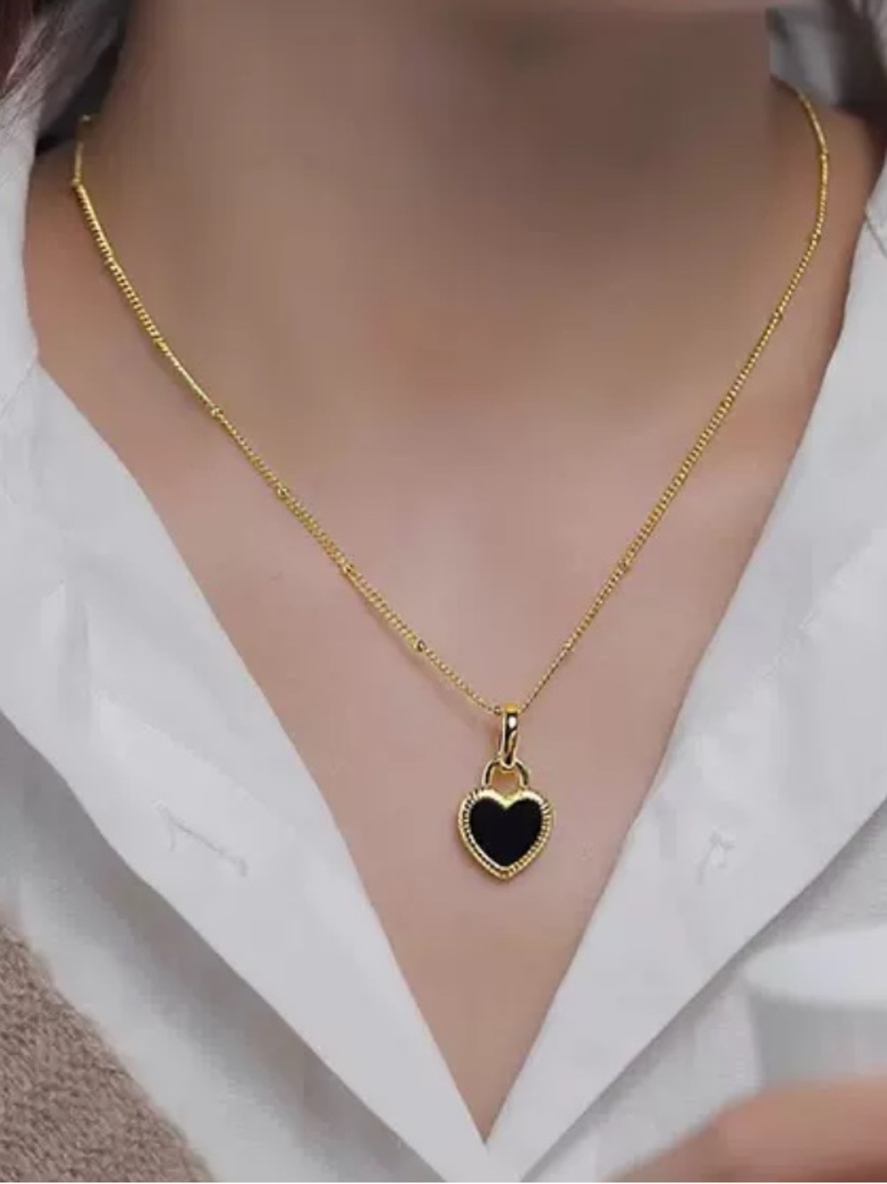 Reversible Necklace & Earring Set - Picture 3 of 11